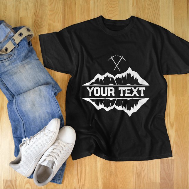Personalised Camp , Mountains Trip, Hiking lovers  T-Shirt (Creator Uploaded)