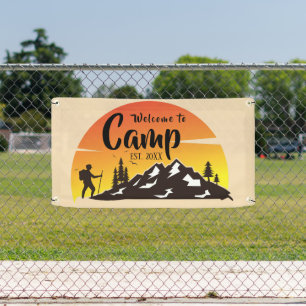 Personalised Camp Welcome  Banner