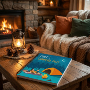 Personalised Campfire Stories Notebook   Journal