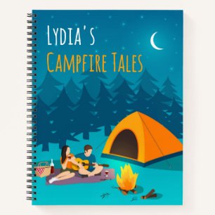 Personalised Campfire Stories Notebook Journal