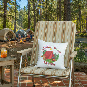 Personalised camping cushion