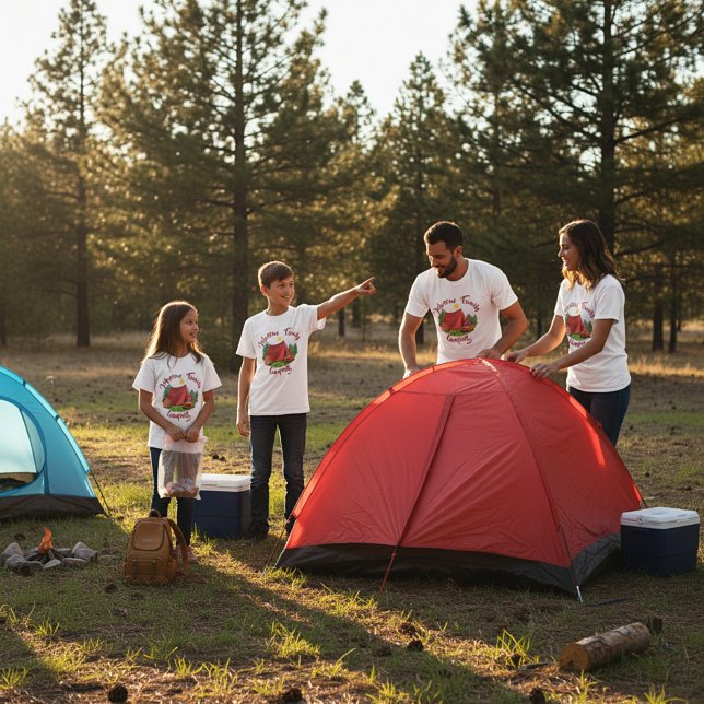 Personalised camping  T-Shirt (Creator Uploaded)