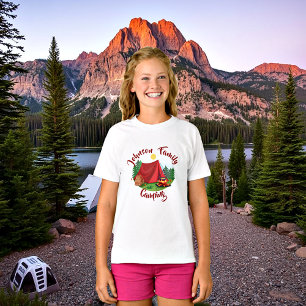 Personalised camping  T-Shirt