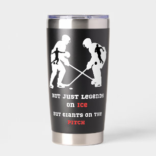 Personalised Canada Soccer & Hockey 2026 Travel Insulated Tumbler