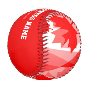 Personalised Canadian Baseball