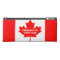 Personalised Canadian flag pencil case for school