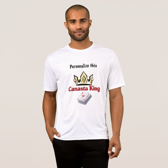 Personalised Canasta King Shirt (Front Full)