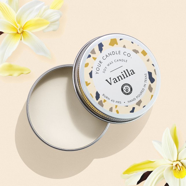 Personalised Candle Label - Customisable Sticker (Creator Uploaded)