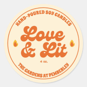 Personalised - Candles Business Label