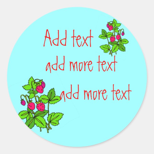 Personalised Canning Labels (Front)