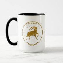 Personalised Capricorn Zodiac 15 oz