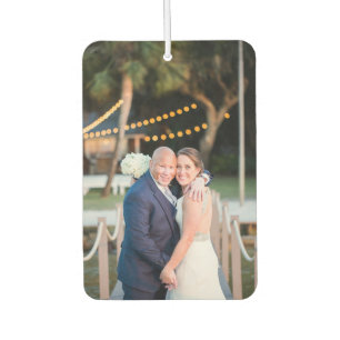Personalised Car Air Freshener, Custom Photo Car Freshener