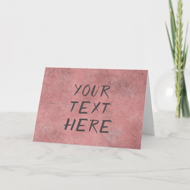 Personalised card (Front)