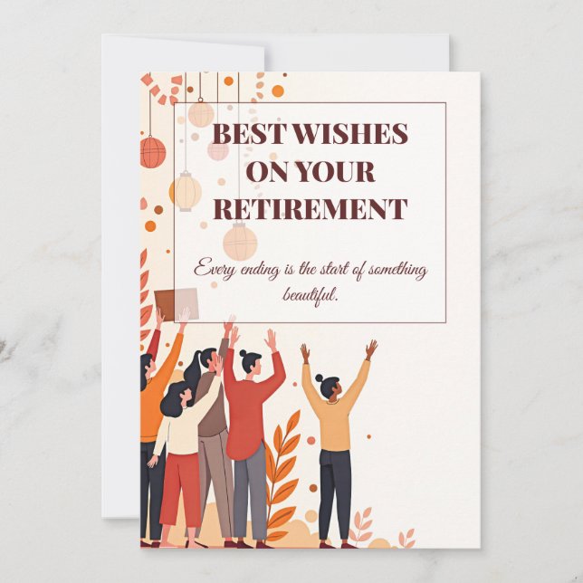 Personalised Card – Farewell Colleagues (Front)