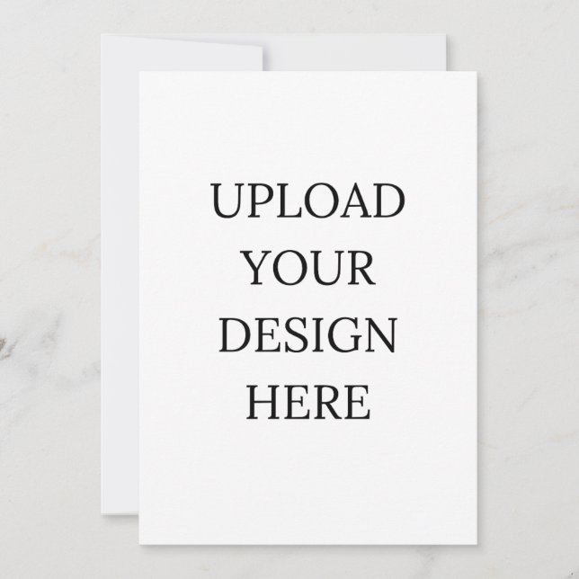 Personalised Card, Personalised Invitation 5x7 in (Front)