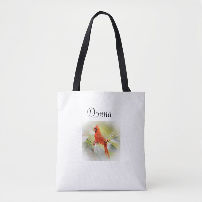 Personalised Cardinal Tote Bag (Front)