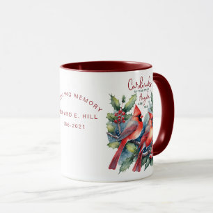 Personalised Cardinals Appear When Angels Are Near Mug