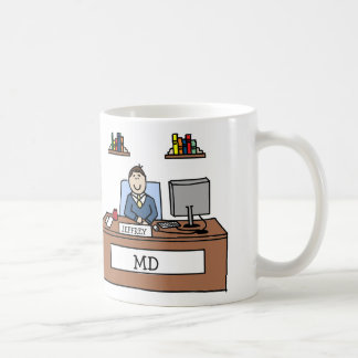 Personalised cartoon mug- MD Coffee Mug