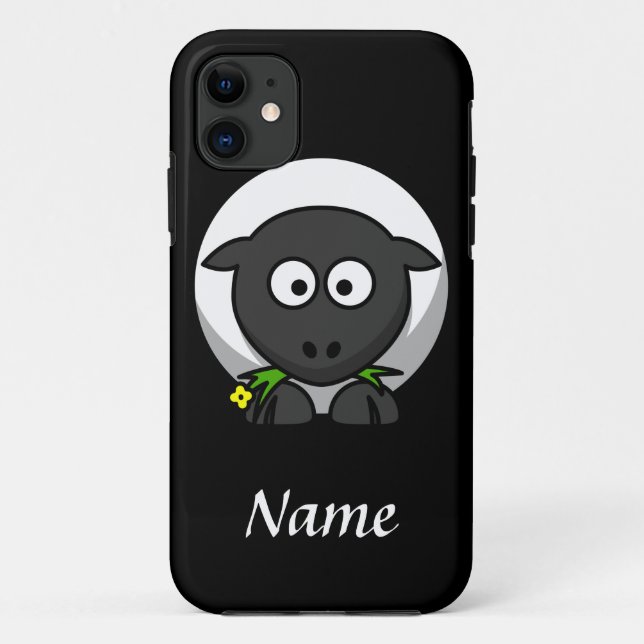 Personalised Cartoon Sheep Case-Mate iPhone Case (Back)