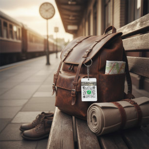 Personalised Cash App & Venmo QR Code  Key Ring