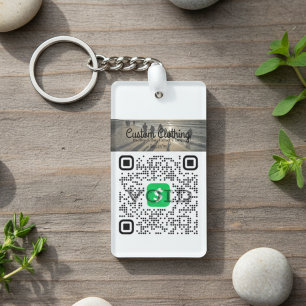 Personalised Cash App & Venmo QR Code  Key Ring