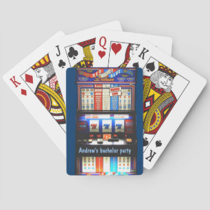 Personalised Casino Slot Machine Playing Cards