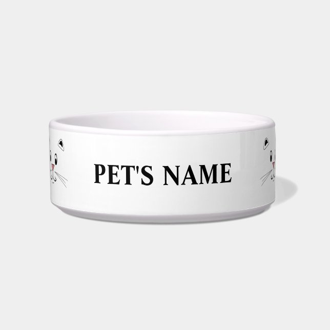 Personalised Cat Bowl (Front)