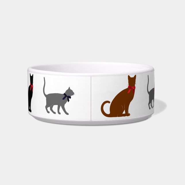 Personalised Cat Food Bowl (Back)