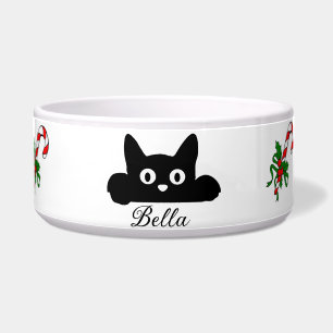 Personalised Cat Food Bowl, Custom Name Cat Gift