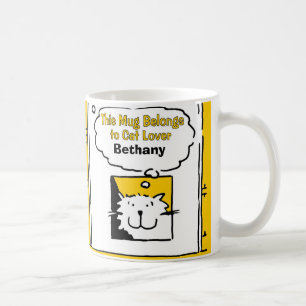 Personalised Cat Lover Mug