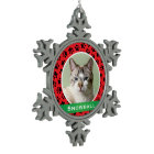 Personalised Cat Pet Photo | Red Paw Prints