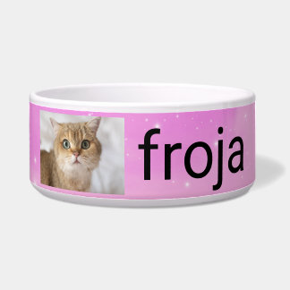 Personalised Cat Photo With Custom name