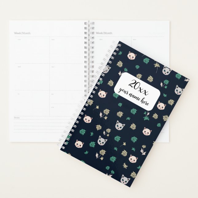 Personalised Cats Planner (Display)