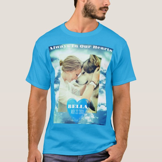 Personalised celebration life memorial T-Shirt (Front)