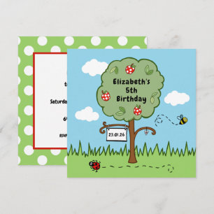 Personalised Celebration Tree Kid's Birthday Party