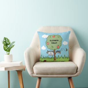 Personalised Celebration Tree Kid's Cushion