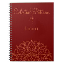 Personalised Celestial Patterns Journal