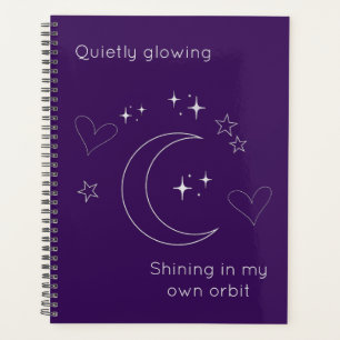 Personalised Celestial Planner Notebook