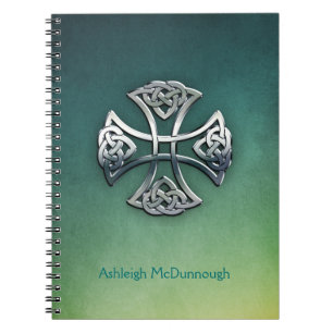 Personalised Celtic Cross Notebook
