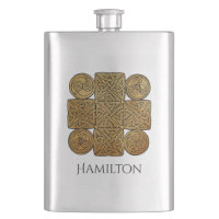 Personalised Celtic Knotwork Classic Flask