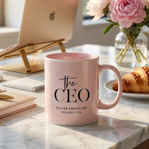 Personalised CEO Coffee Mug   Custom Boss Lady 