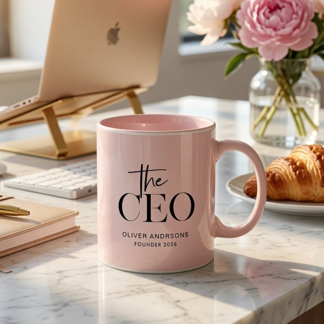 Personalised CEO Coffee Mug | Custom Boss Lady  (Creator Uploaded)