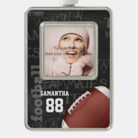 Personalised Chalkboard American Football