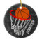 Personalised Chalkboard Basketball and Hoop