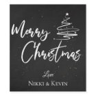 Personalised Chalkboard | Merry Christmas