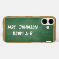 Personalised Chalkboard Teacher iPhone / iPad case