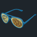 Personalised Challah Bread Bar Mitzvah Party Favou Aviator Sunglasses<br><div class="desc">Party shades feature an original marker illustration of a loaf of braided challah bread. Personalise with your name and date of your event for a one-of-a-kind bar mitzvah party favour!</div>