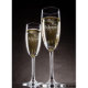 Personalised Champagne Glass Set of Two