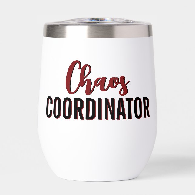 Personalised Chaos Coordinator Boss Manager Admin (Front)