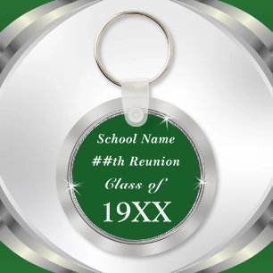 Personalised CHEAP Class Reunion Souvenir Ideas Key Ring
